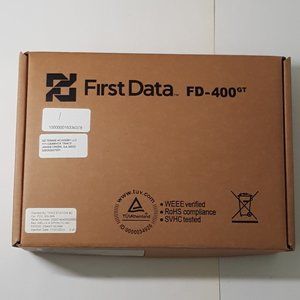 New In Box First Data  FD 400GT ( MC8090 ) Credit Card Reader